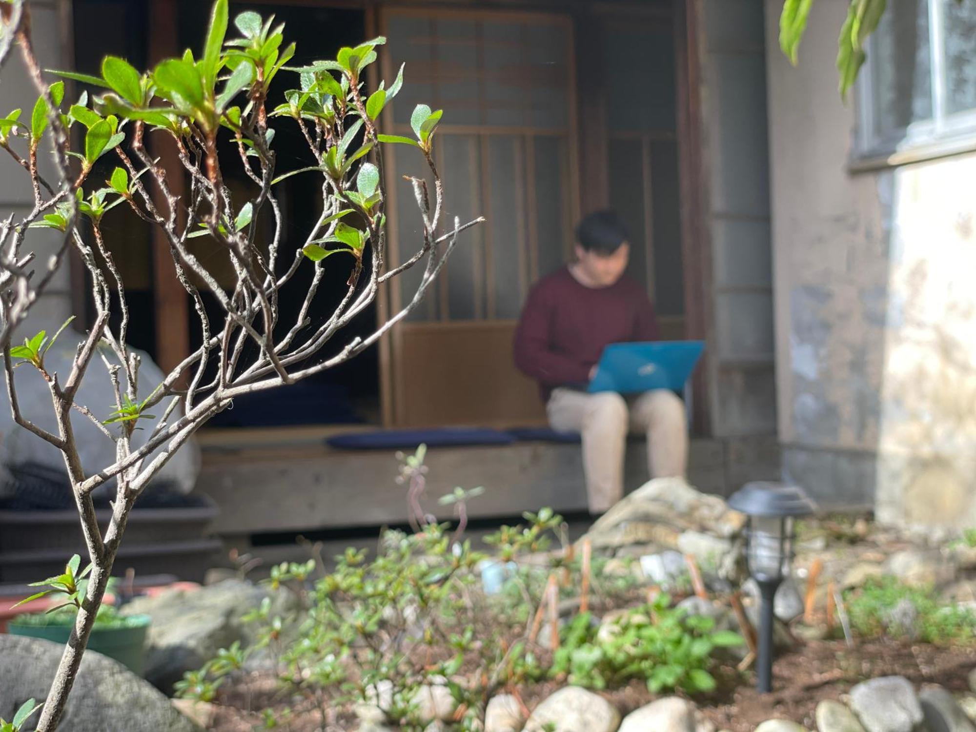 北アルプス麓のゲストハウス林屋 Omači Exteriér fotografie