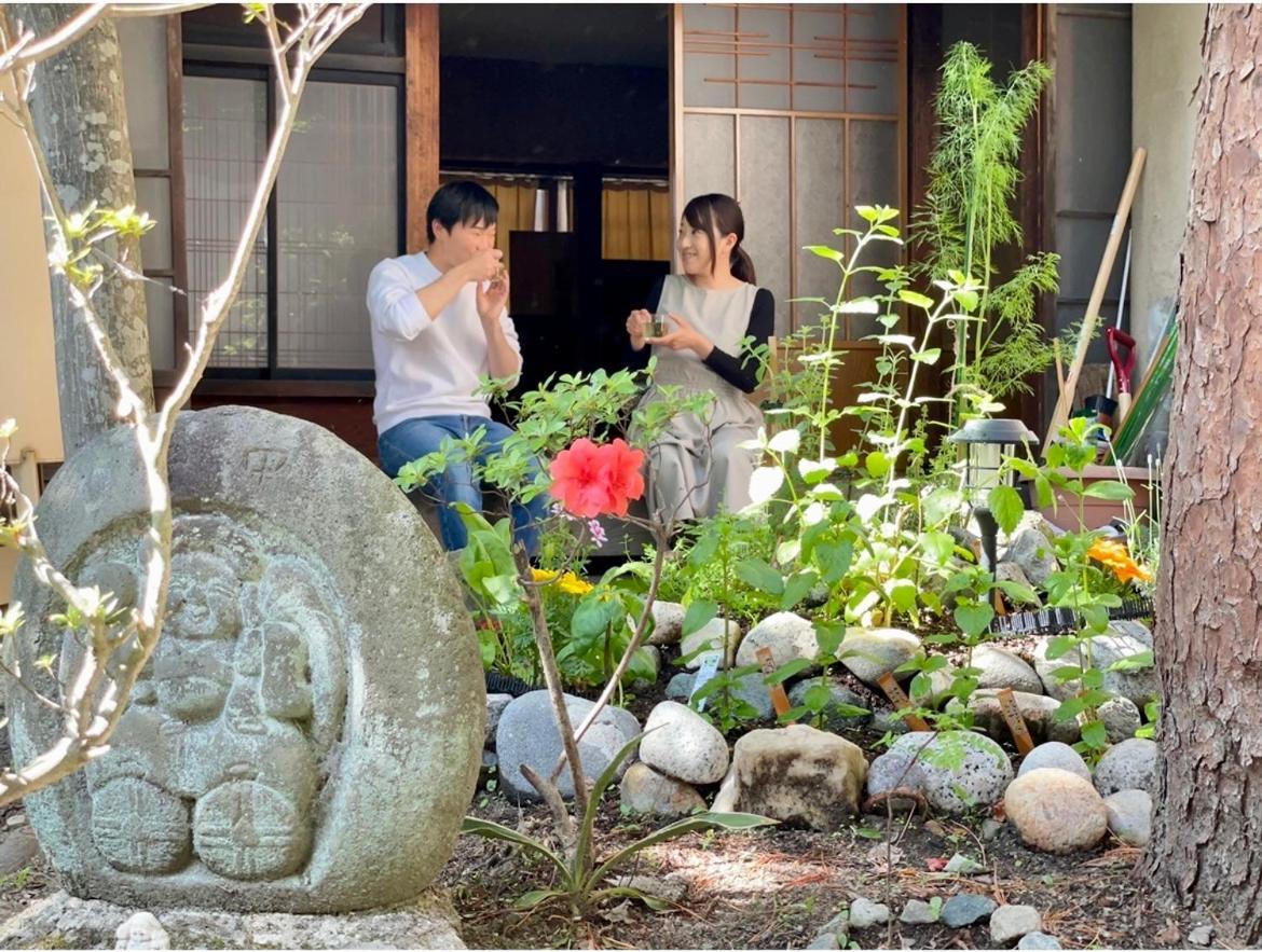 北アルプス麓のゲストハウス林屋 Omači Exteriér fotografie